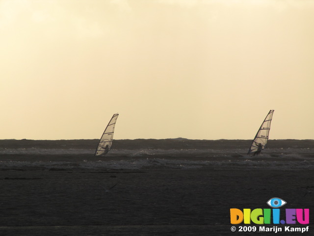 SX10524 Windsurfers at Newton Point, Porthcawl